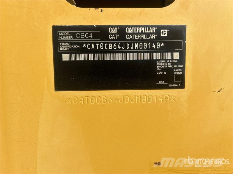 CAT CB64 Double Drum Roller مداحل ثنائية الاسطوانة
