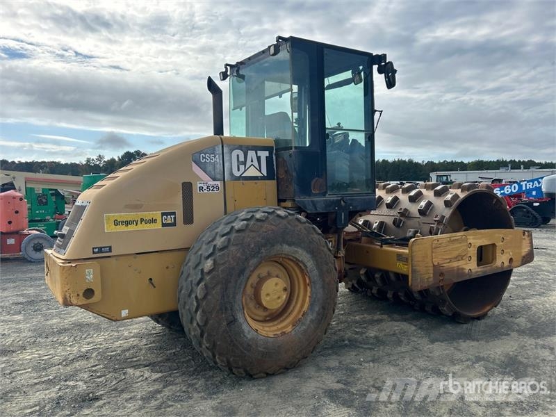 CAT CS-54 Smooth Drum Compactor Valsetog