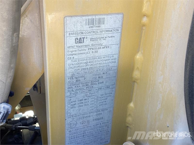 CAT CS7 Smooth Drum Compactor Enojni valjarji