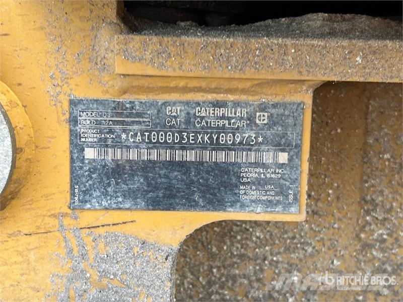 CAT D3 LGP 크롤러 도저