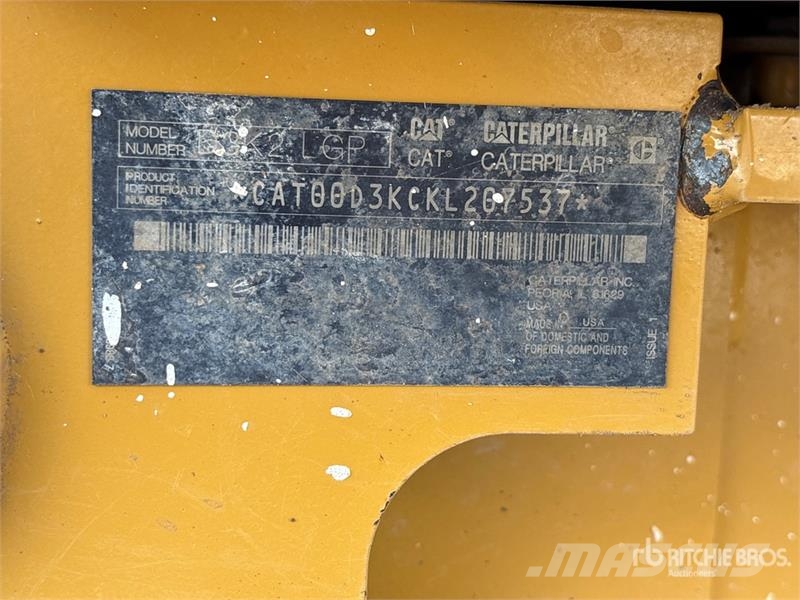 CAT D3K2 LGP Bulldozer på larvebånd