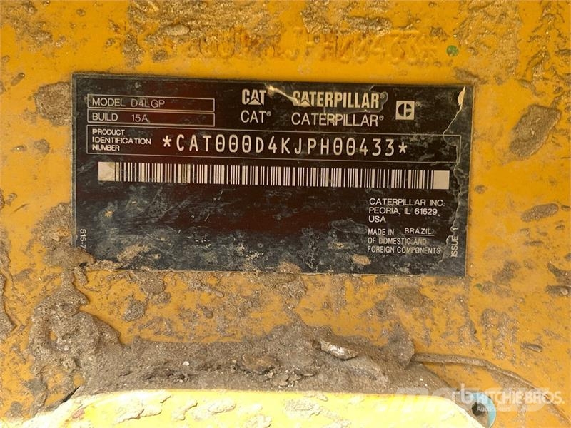 CAT D4 LGP 크롤러 도저