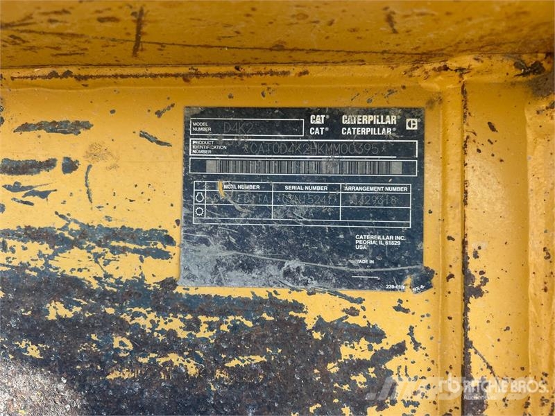 CAT D4K2 XL Crawler Dozer Bandschaktare