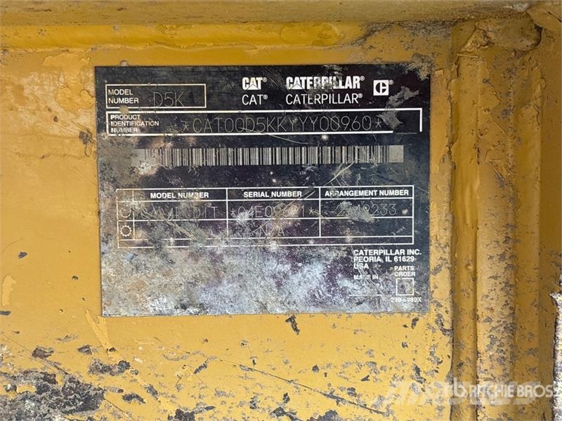 CAT D5K LGP Bandschaktare