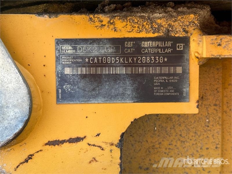 CAT D5K2 LGP 크롤러 도저
