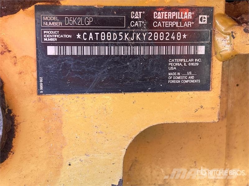CAT D5K2 LGP Tratores de esteira