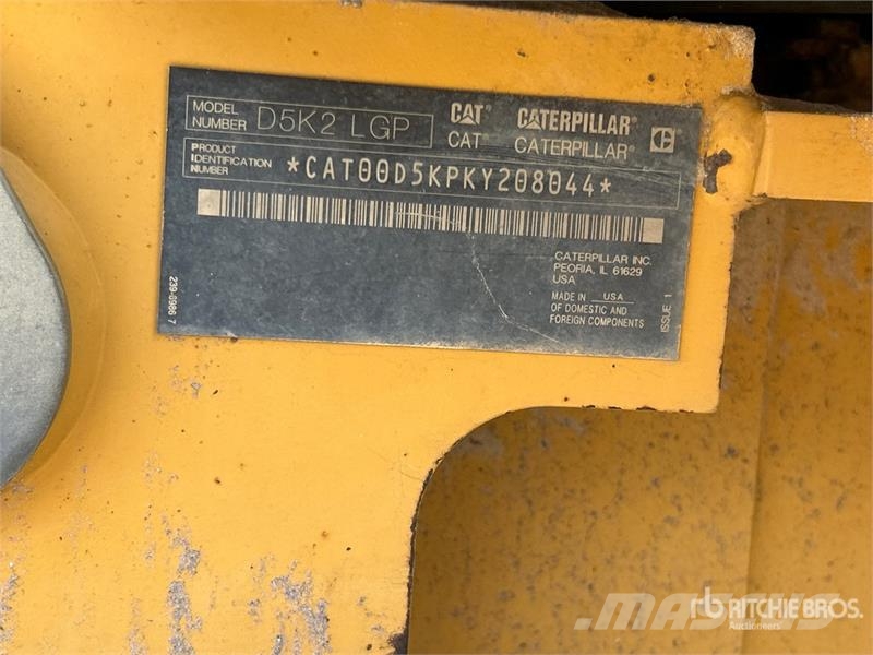 CAT D5K2 LGP 크롤러 도저