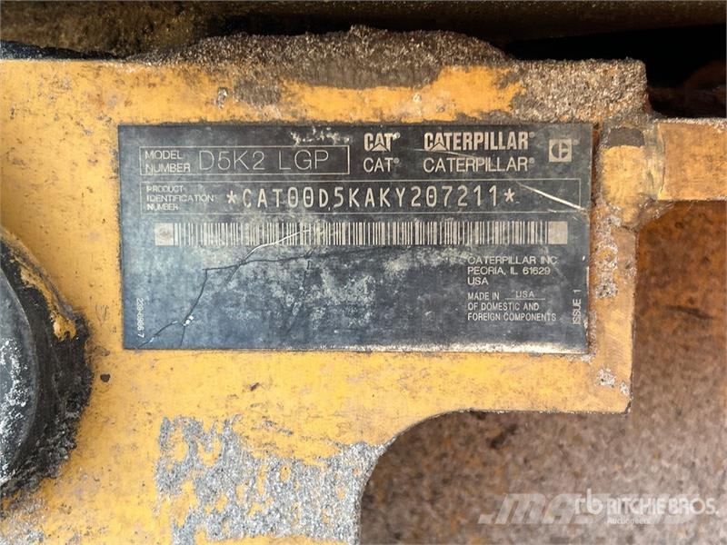 CAT D5K2 LGP 크롤러 도저