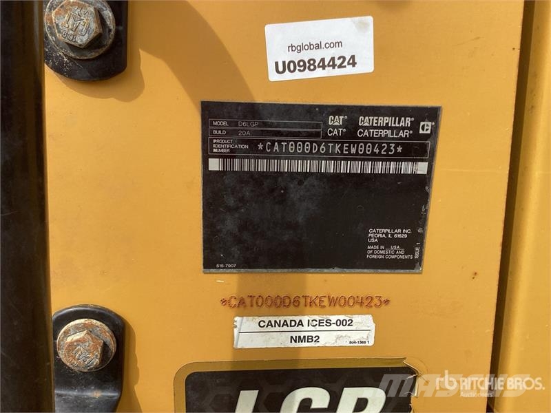 CAT D6 LGP Buldožerji goseničarji