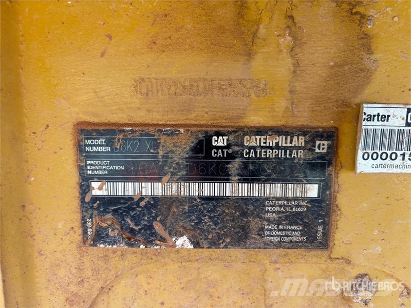 CAT D6K2 XL Crawler Dozer Kāpurķēžu buldozeri