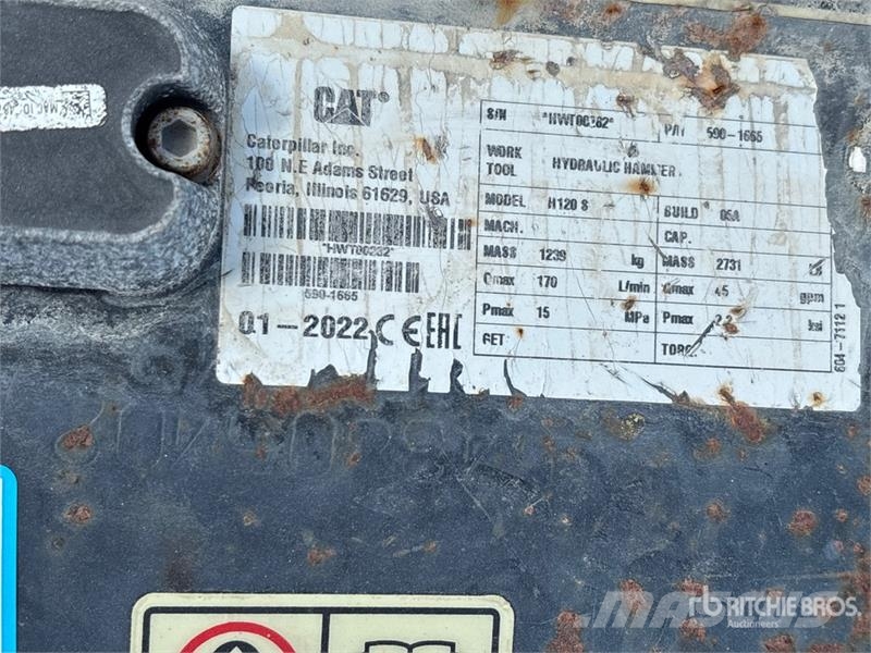 CAT H120S Hydraulic Breaker مطارق / كسارات