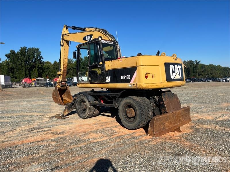 CAT M318D Gravemaskiner på hjul