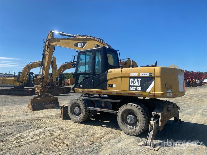 CAT M318D Escavadoras de rodas