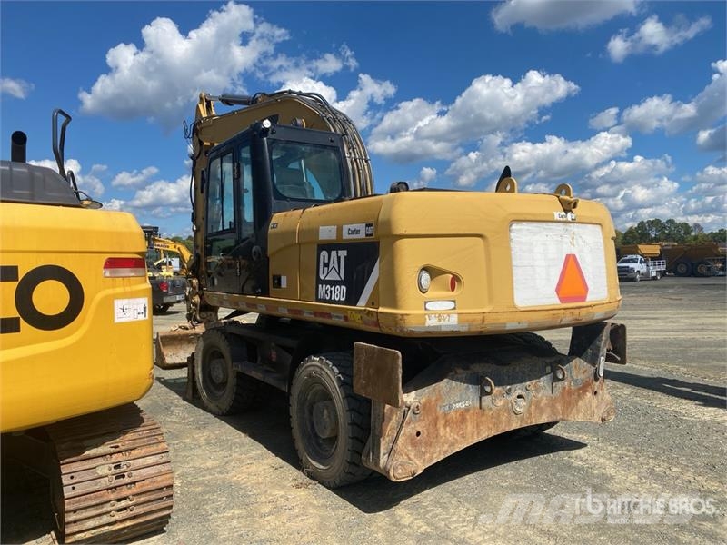 CAT M318D Gravemaskiner på hjul