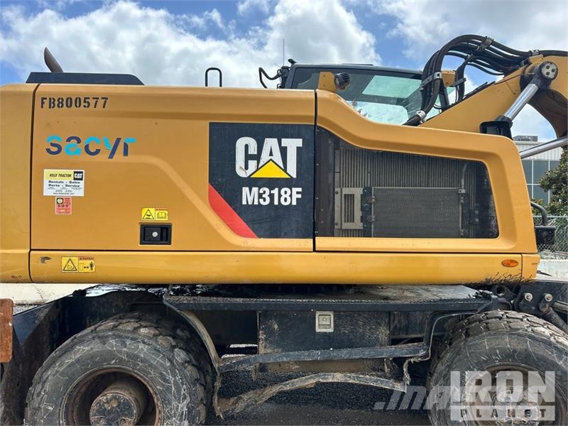 CAT M318F Wheel Excavator Bagri na kolesih