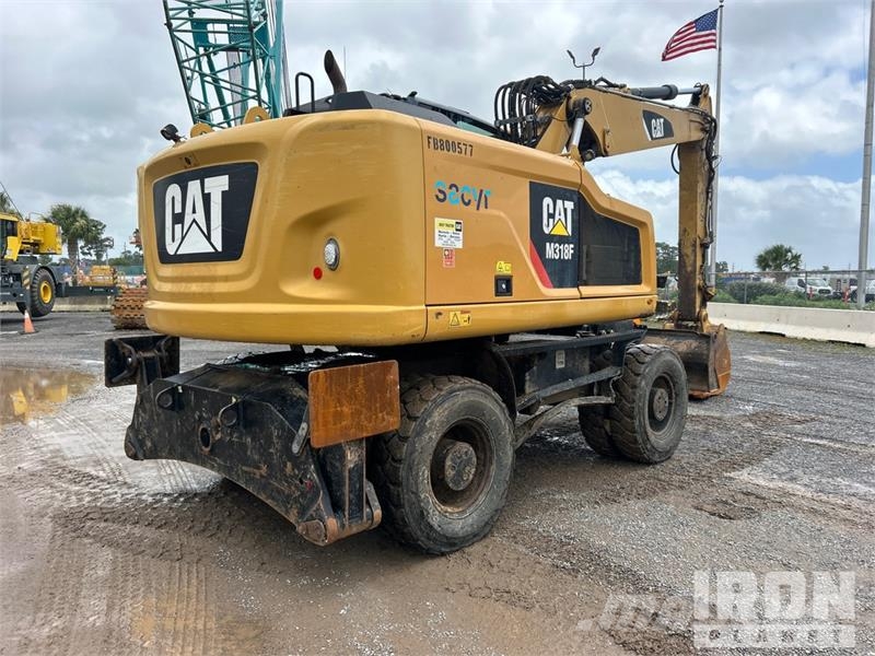 CAT M318F Wheel Excavator Bagri na kolesih