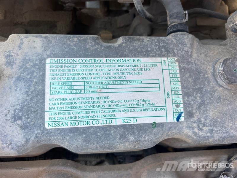 CAT P5000-G-LP 4500 lb Pneumatic Tire Forklift (Inoper 그 외 지게차