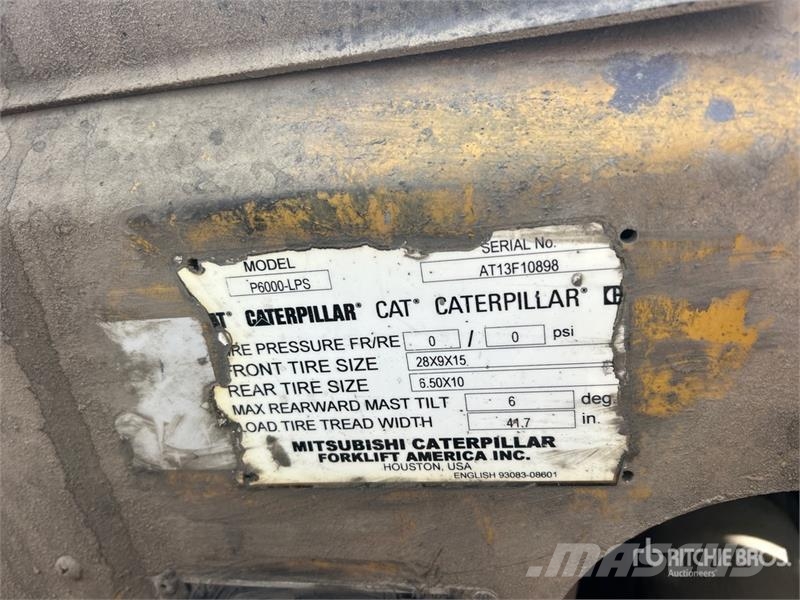 CAT P6000 其他叉车