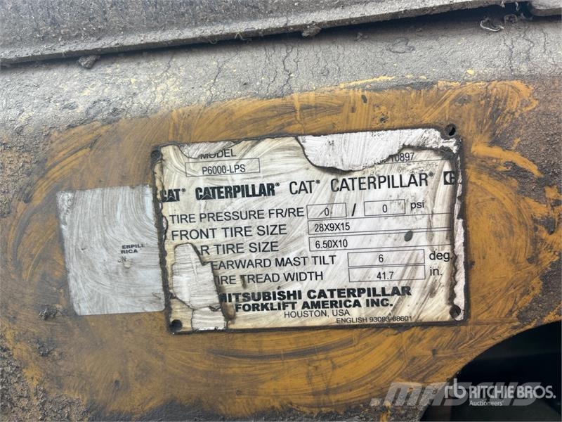 CAT P6000 Wózki widłowe inne