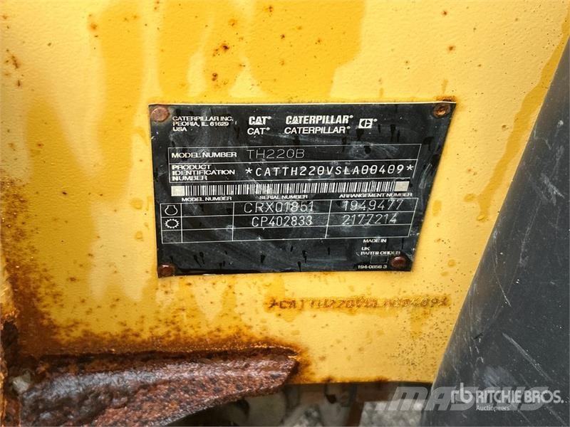 CAT TH220B 텔러 핸들러