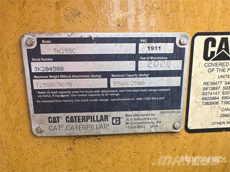 CAT TH255C 텔러 핸들러