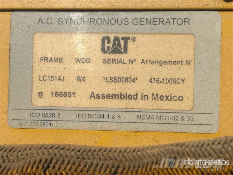 CAT XQ35 35 kVA Mobile Generator Set مولدات ديزل