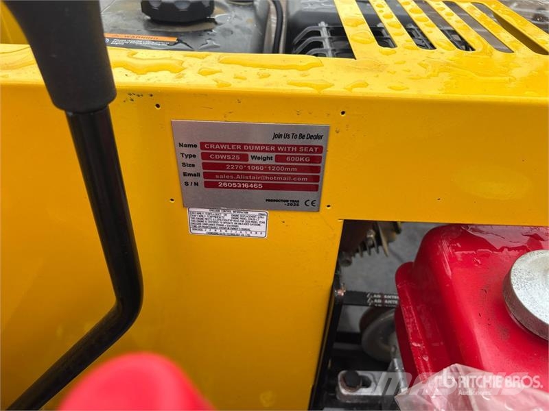  CD25,CDW25 Mini Crawler Dumper (Unused) Minidumper