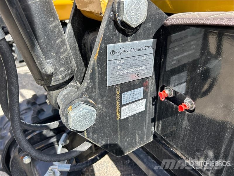 CFG H13R Mini Excavator (Unused) حفارات صغيرة أقل من 7 طن (حفارات صغيرة)
