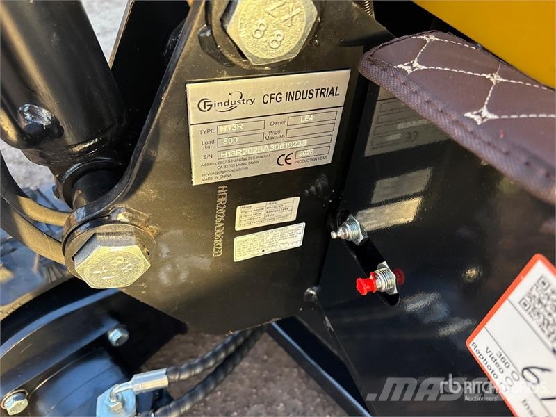 CFG H13R Mini Excavator (Unused) Miniescavadeiras < 7t (Mini escavadeiras)