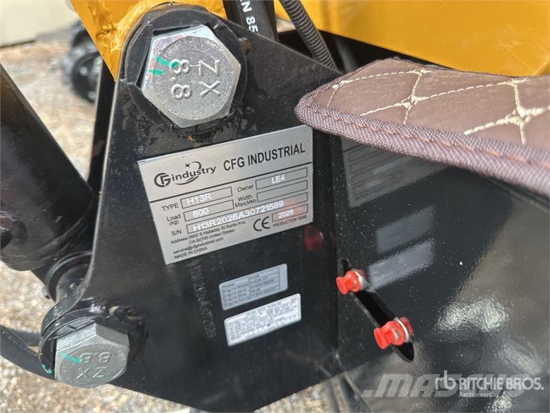 CFG H13R Mini Excavator (Unused) حفارات صغيرة أقل من 7 طن (حفارات صغيرة)