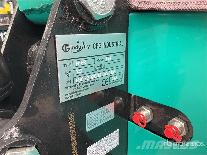 CFG H16R Mini Excavator (Unused) حفارات صغيرة أقل من 7 طن (حفارات صغيرة)