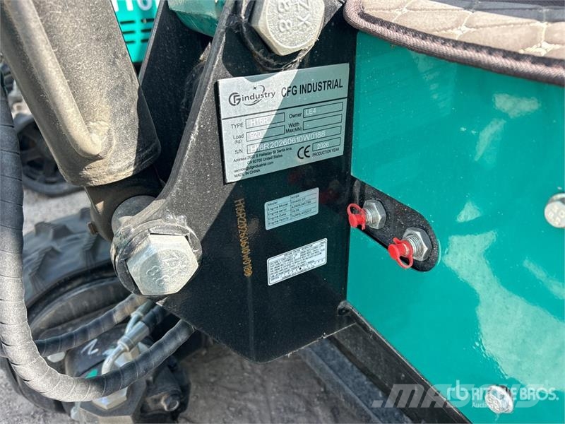 CFG H16R Mini Excavator (Unused) Minigravemaskiner