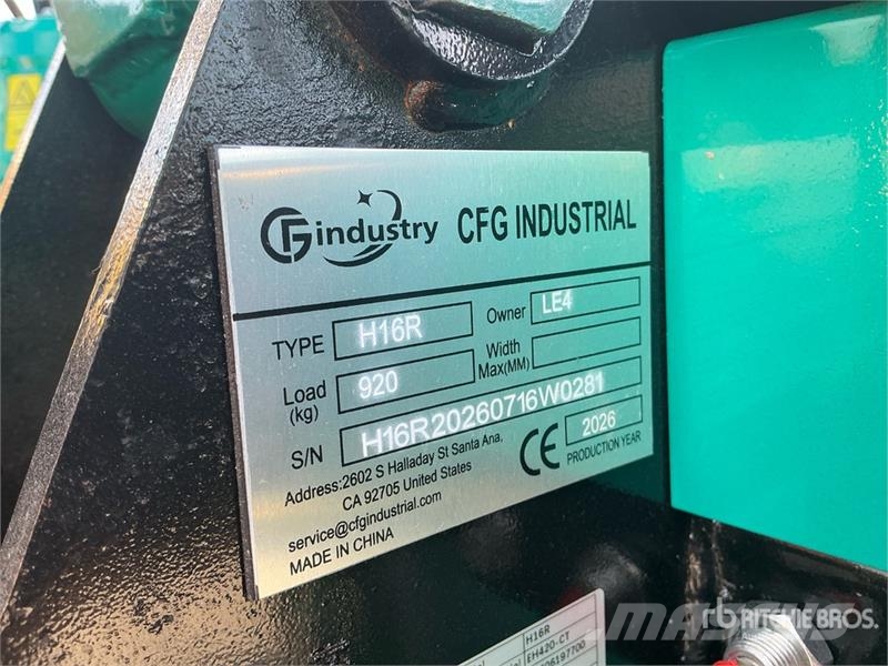 CFG H16R Mini Excavator (Unused) 小型挖掘机