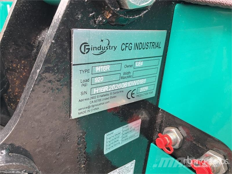 CFG H16R Mini Excavator (Unused) حفارات صغيرة أقل من 7 طن (حفارات صغيرة)