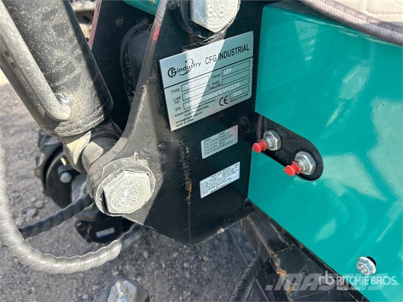 CFG H16R Mini Excavator (Unused) Minigravemaskiner