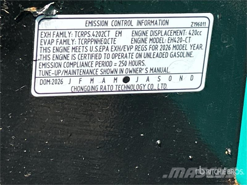 CFG H16R Mini Excavator (Unused) Mini kotrók < 7t