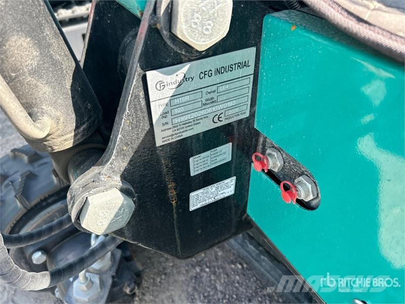 CFG H16R Mini Excavator (Unused) Minigravemaskiner
