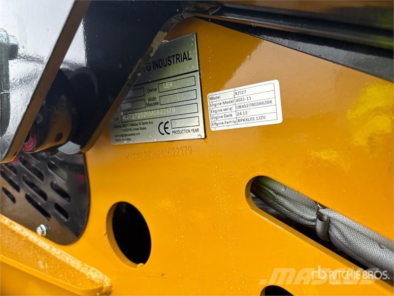 CFG KJT27 Mini Compact Track Loader (Unused) Minicargadoras