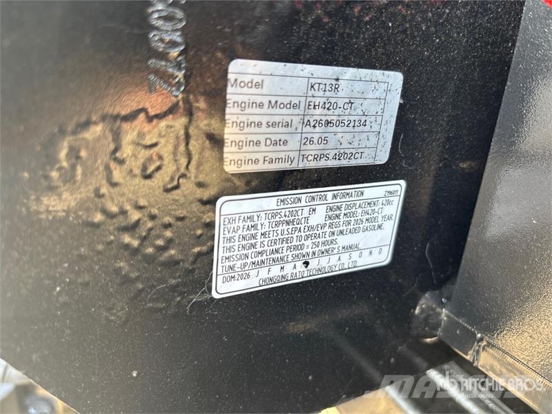 CFG KT13R Mini Excavator (Unused) Minigraafmachines < 7t