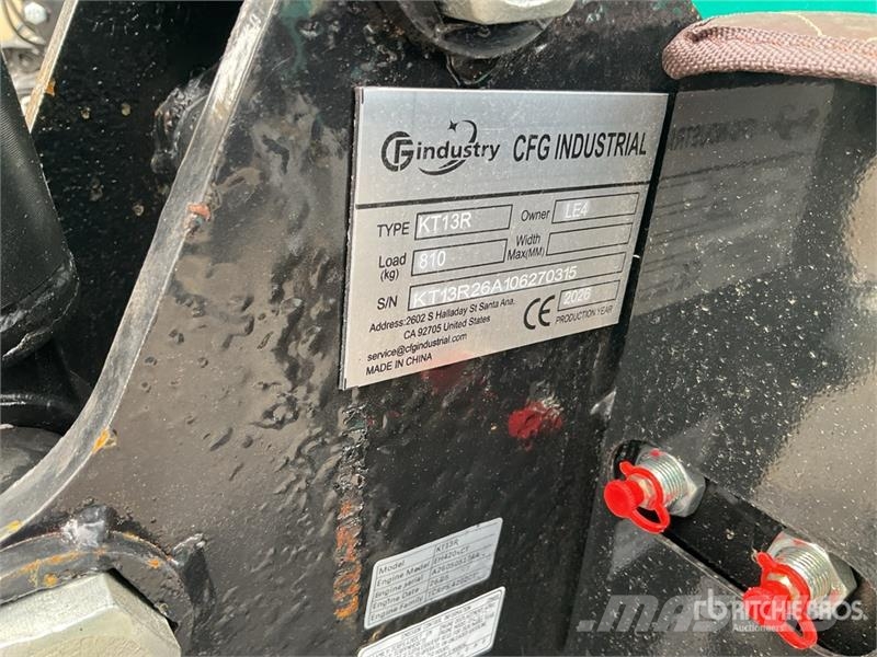 CFG KT13R Mini Excavator (Unused) Mini excavadoras < 7t
