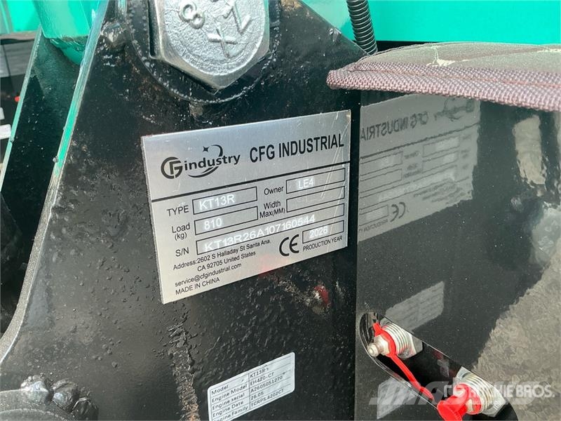 CFG KT13R Mini Excavator (Unused) 小型挖掘机