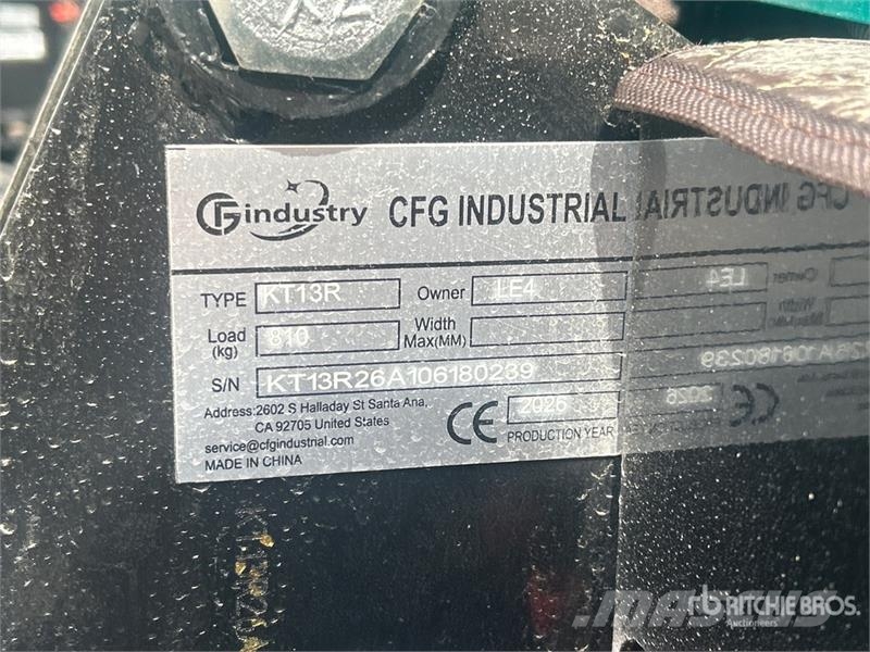 CFG KT13R Mini Excavator (Unused) Mini rýpadla < 7t