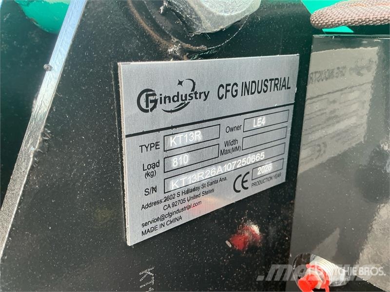 CFG KT13R Mini Excavator (Unused) 小型挖掘机