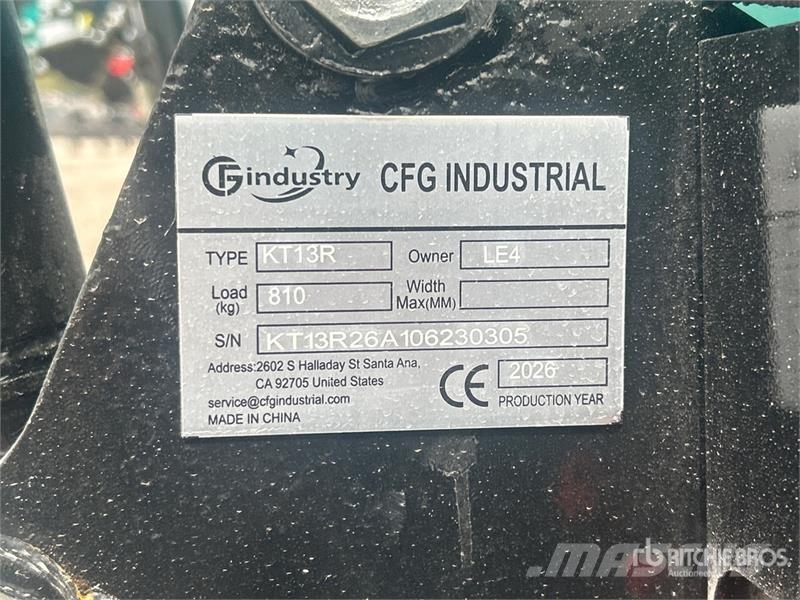 CFG KT13R Mini Excavator (Unused) Miniescavadeiras < 7t (Mini escavadeiras)