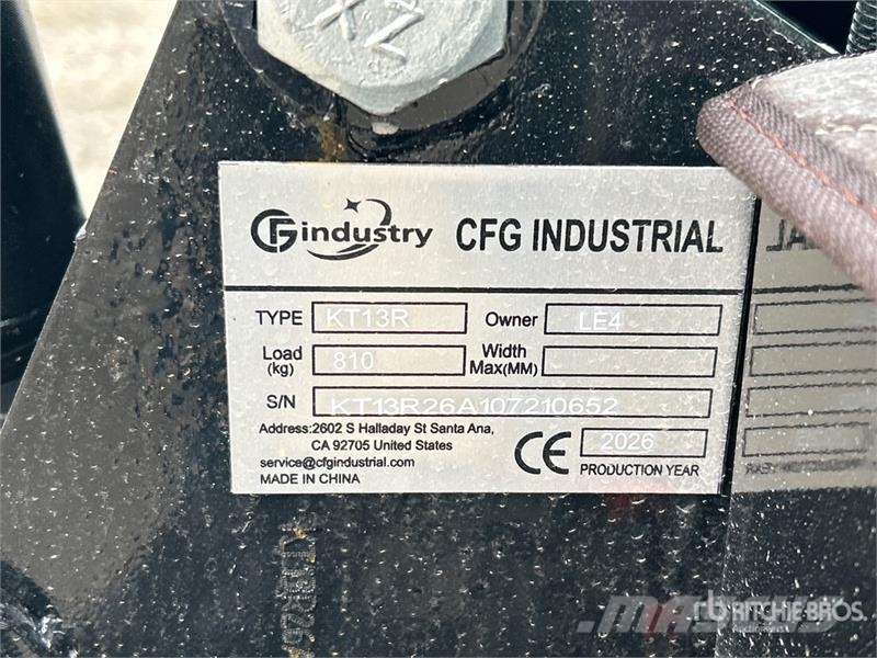 CFG KT13R Mini Excavator (Unused) Mini rýpadla < 7t