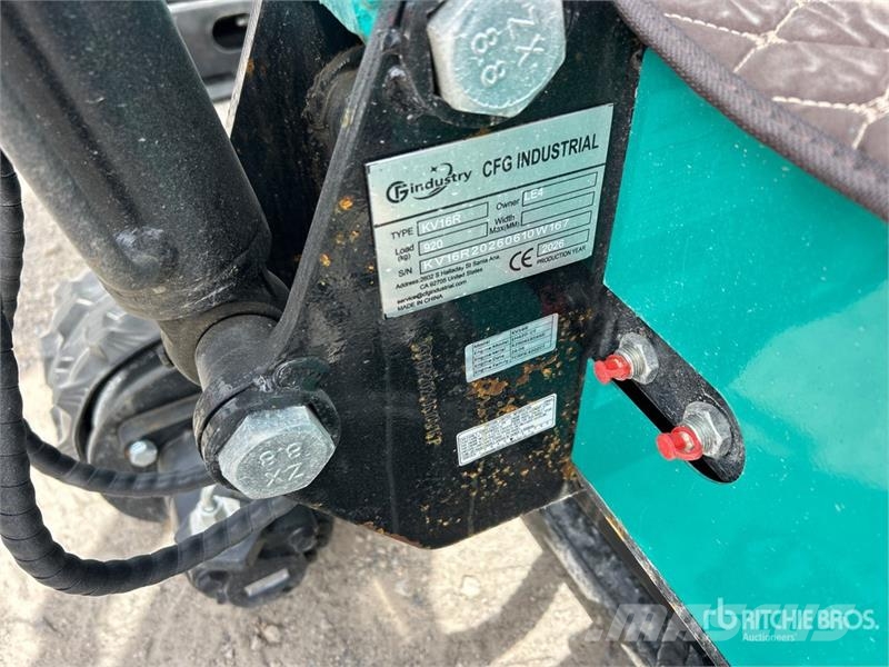 CFG KV16R Mini Excavator (Unused) Mini rýpadla < 7t