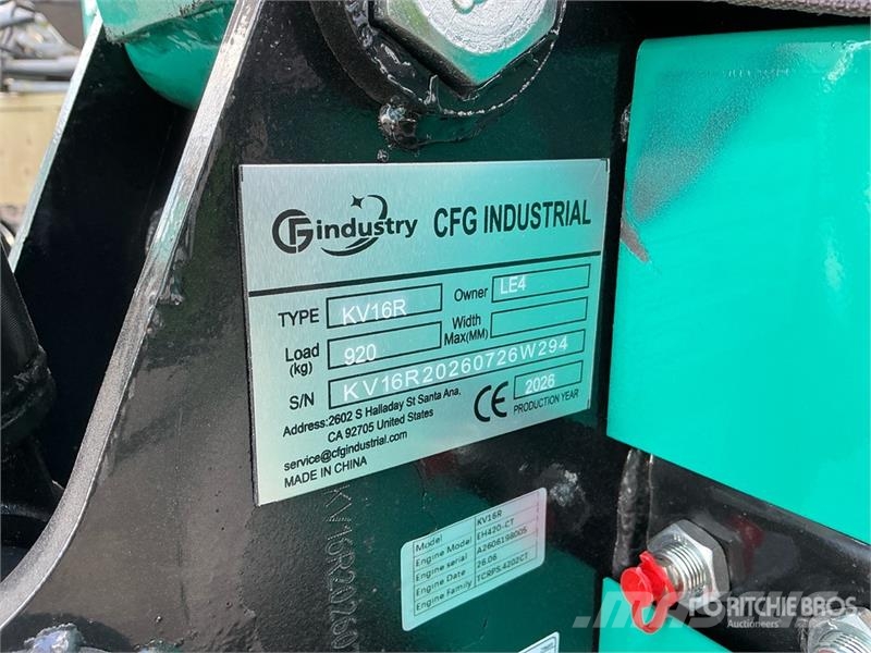 CFG KV16R Mini Excavator (Unused) 小型挖掘机