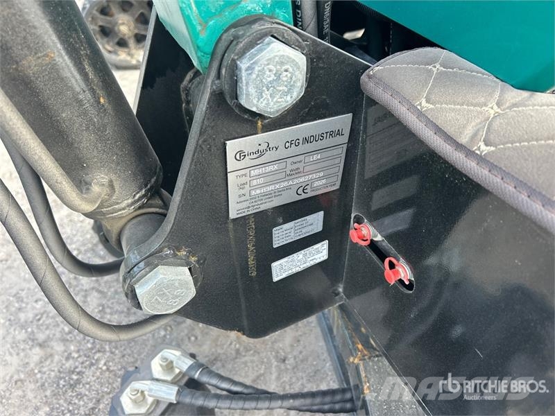 CFG MH13RX Mini Excavator (Unused) Minigrävare < 7t