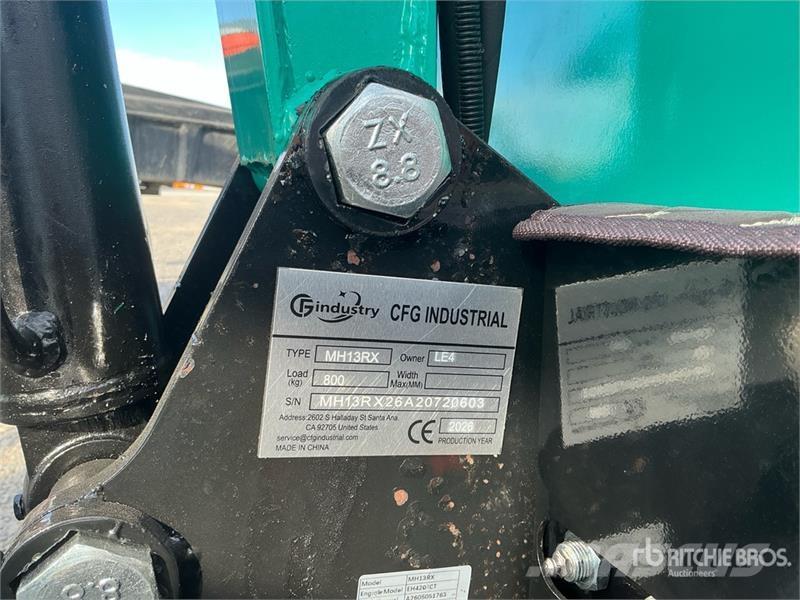 CFG MH13RX Mini Excavator (Unused) Minikoparki