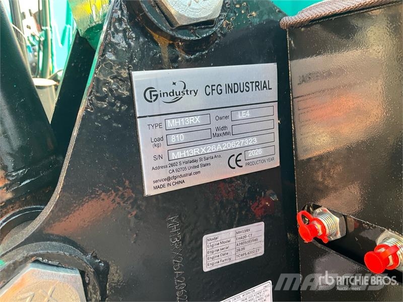 CFG MH13RX Mini Excavator (Unused) حفارات صغيرة أقل من 7 طن (حفارات صغيرة)